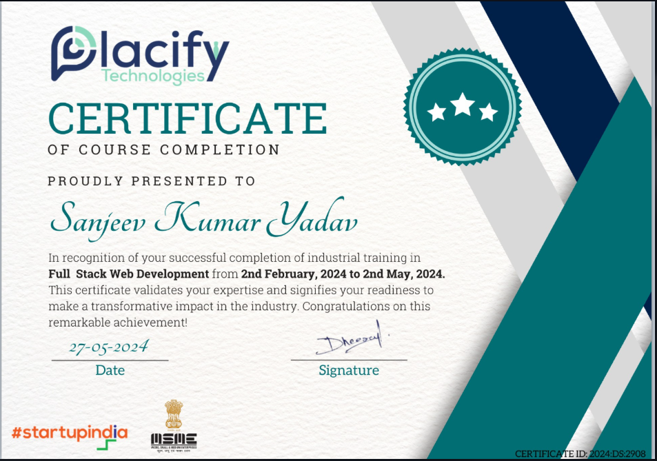 Web Design Certificate